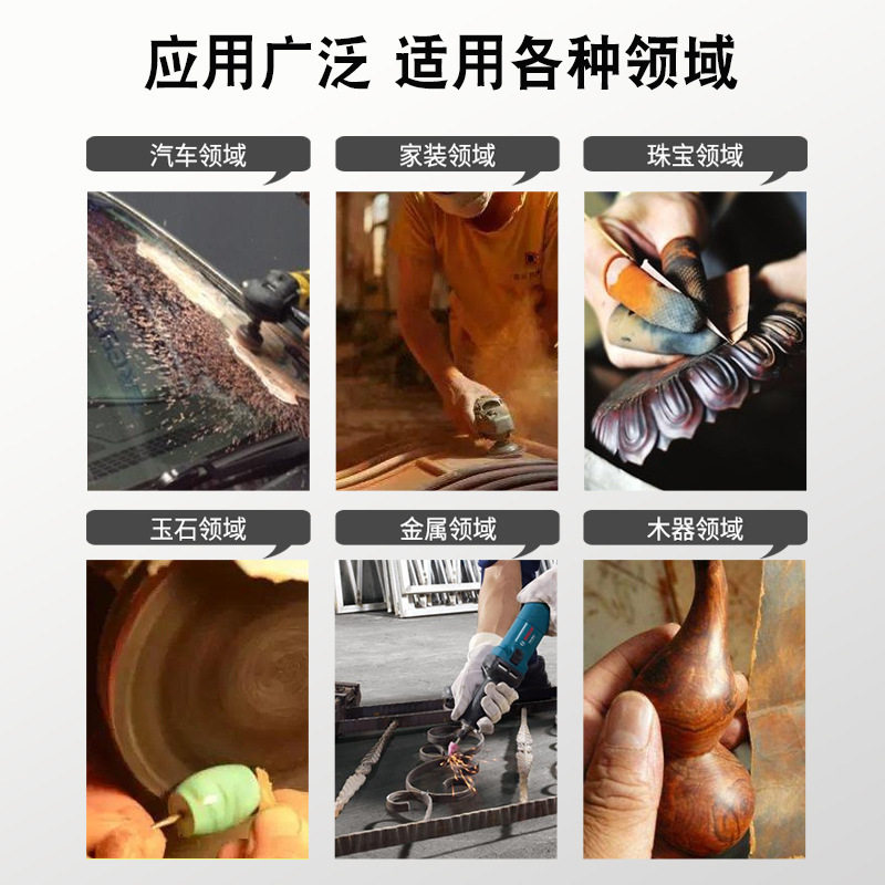 砂纸卷手撕砂布卷木工沙皮金属干磨砂纸抛光软布60-800目打磨神器