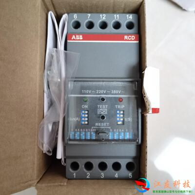 ABB漏电继电器 RCD + CL 185MM 闭合式互感器