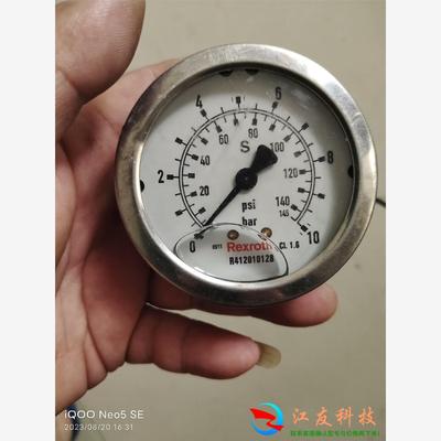 力士乐0-145psi REXROTH力士乐压力表