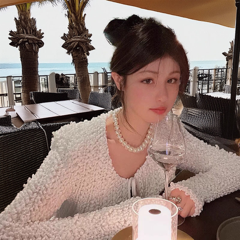 fever同款珍珠项链女锁骨链2025新款潮轻奢气质法式感项链