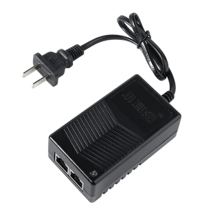 小耳朵POE电源摄像头适配器网桥AP供电模块标准48V/52V标准供电器