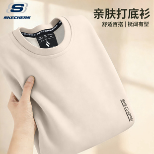 情侣百搭休闲套头衫 斯凯奇卫衣男女同款 圆领宽松运动长袖 新款 春季