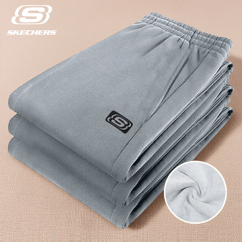 斯凯奇针织运动裤男裤秋季束脚裤