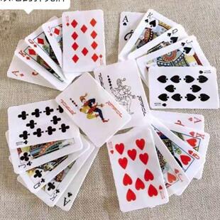 儿童可食用糯米纸扑克牌能吃的装饰卡蛋糕烘焙冷盘均(甜味)可食用