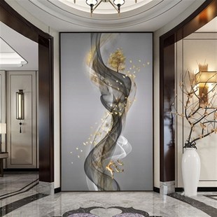 entrance ink landscape abstr wallpaper new 现货new8d Chinese