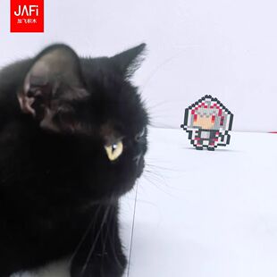 明日方舟 W 像素积木手办材料包 可爱装饰 有图纸