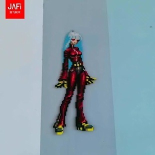 拳皇 库拉（Kula) 戴尔蒙多 像素积木 手办 电竞房 材料包