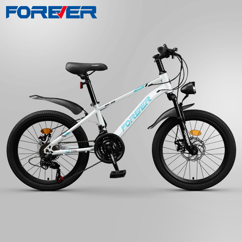 永久儿童自行车中大童青少年变速山地车8一12岁男女孩小学生单车