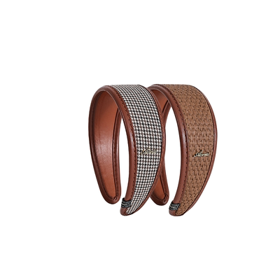 AVRAI【温莎】编织发箍复古宽边休闲发饰 秋冬头箍