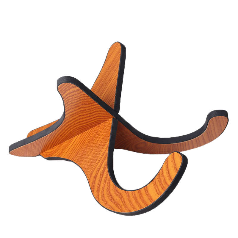 尤克里里架子立式小吉他支架落地家用拼装木质琴架小提琴专用架