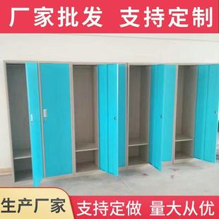 学生学校储物柜铁柜子2门储物柜办公钢制文件柜铁皮柜资料柜厂家