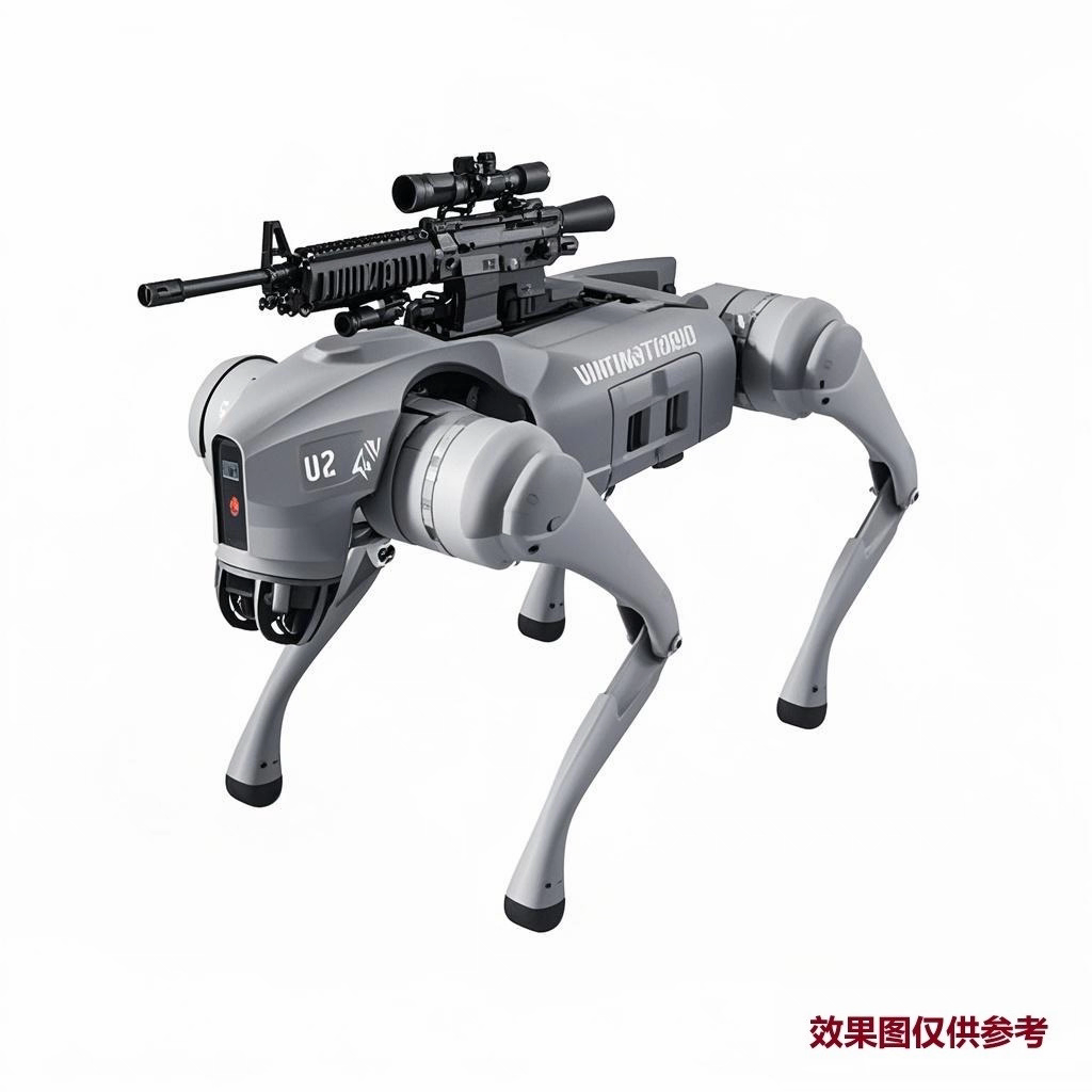 【玩具枪】宇树Go2 air&pro 智能机器狗背部改装加装配套玩具枪