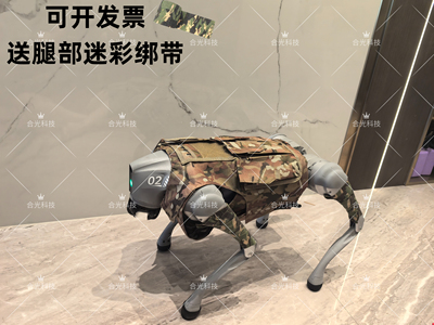 定制宇树机器狗go2系列迷彩马甲展览演出服马夹多功能战术背心