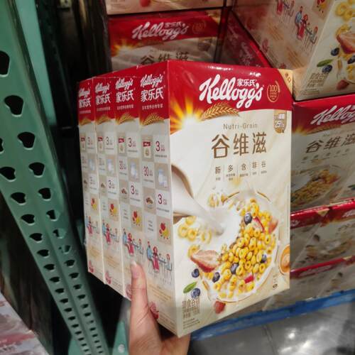 上海costco代购泰国进口家乐氏谷维滋暖胃食品早餐营养代餐谷物
