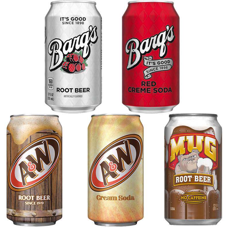 美国乐啤露进口树根碳酸饮料树根啤酒AW ROOT BEER 根汁汽水355ml