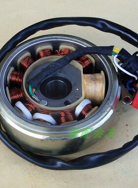 GY6-125/150/175豪迈光阳金浪助力踏板车十一级磁电机发电线圈