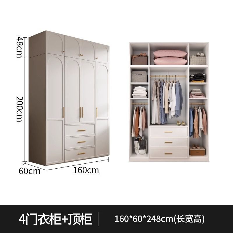 热销衣柜家用卧室用小户型现代简约经济型柜子出租房用组装衣橱轻