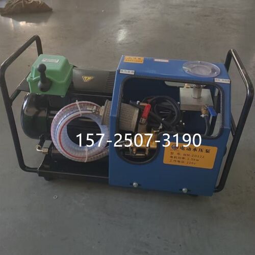 热销LB-7X10电动水压泵厂家1.1KW皮带机硫化机加压泵 380V/220V打