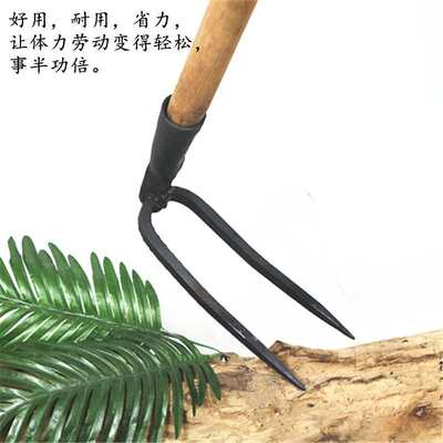 热销松土全钢挖地农具农用阳江翻地齿耙锻打二耙开垦园林子种地挖