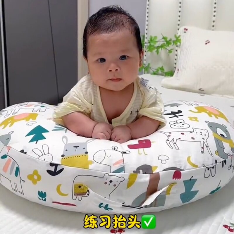 斜坡枕婴儿防吐奶哺乳枕二合一夏季防呛奶新生儿防胀气练抬头神器