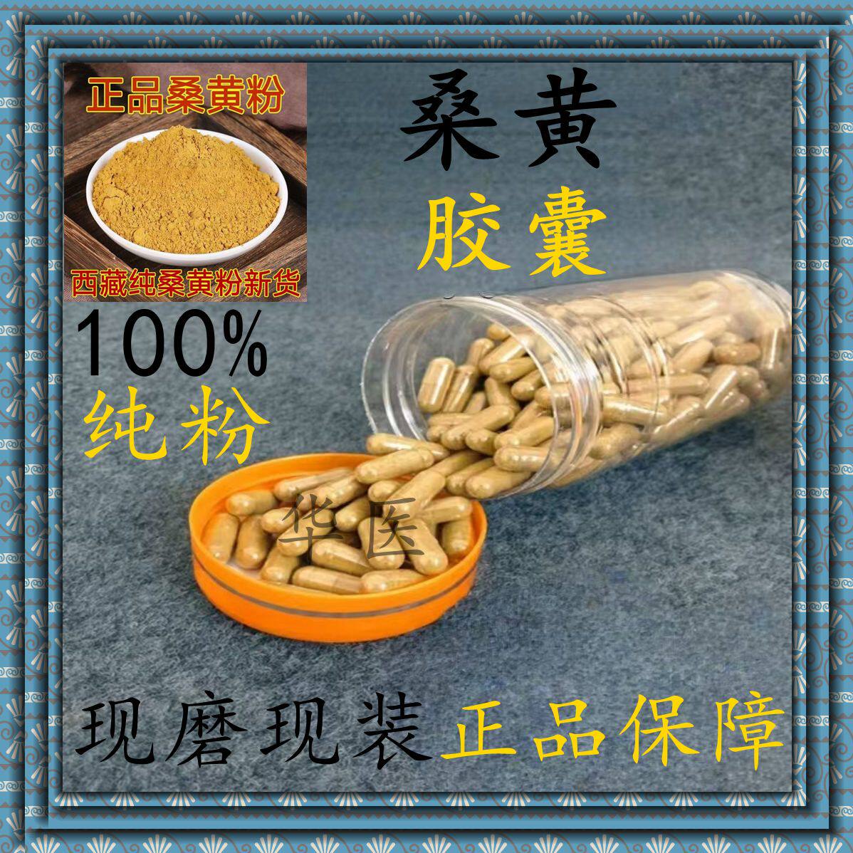 桑黄胶囊正宗西藏野生桑树桑黄茶桑黄粉新货金边桑黄粉正品包邮