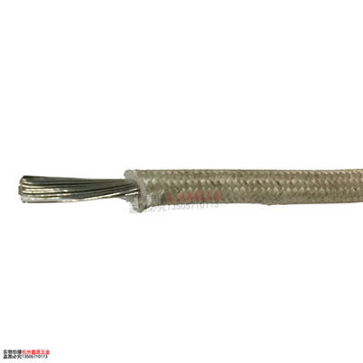 。高温线60245IEC03YG双绞屏蔽线高温导线白色硅胶玻璃纤维，高温