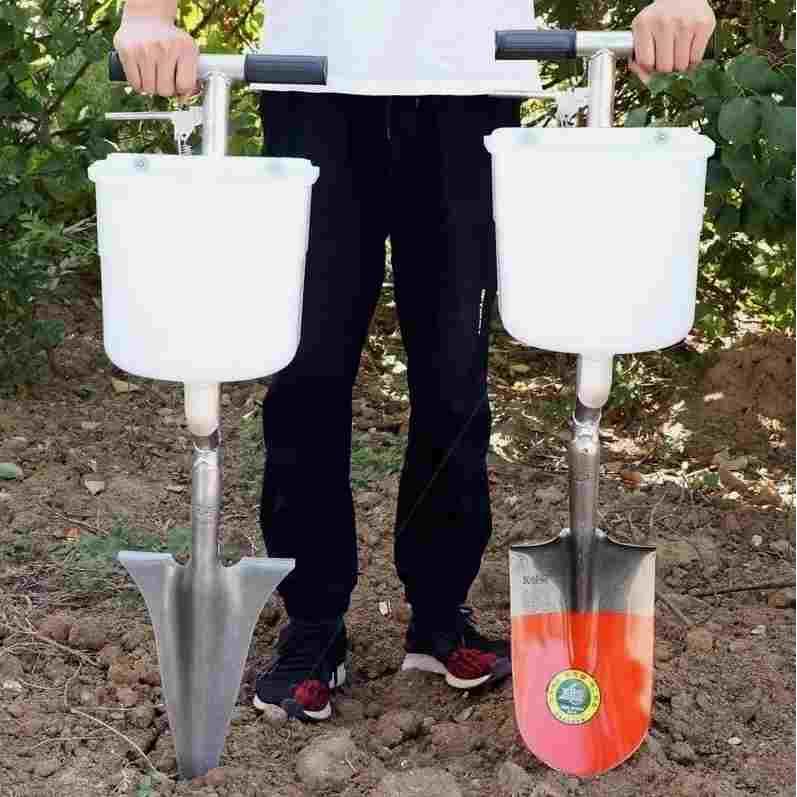 德国进口日本果树庄稼施肥神器自动控制多功能播种器玉米施肥枪施