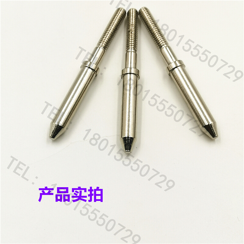 。针板导柱ICT FCT定位柱1.6~5.5 M4牙长销钉 PCB治具定位销固定