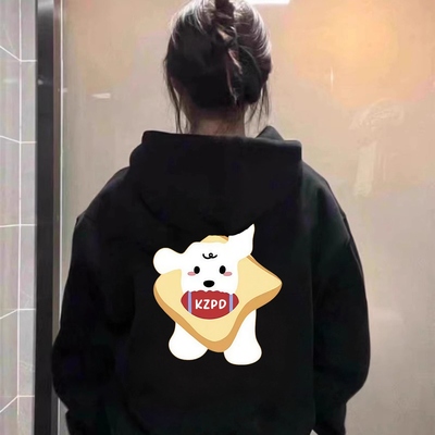 连帽卫衣女小个子2025新款秋冬