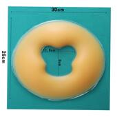 趴枕硅胶趴脸垫美容院专用美容床枕头u型枕按摩圆形床头美容u形枕