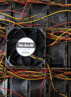 XF-73771全新日本SANYO三洋 9GA0812P1G70 8038 12V 1.2A散热风扇
