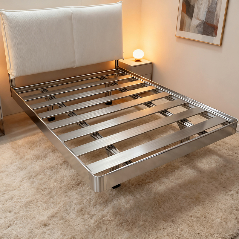 悬浮床铝合金床架简约无床头铁架