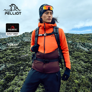 Alpha 伯希和户外抓绒外套男Polartec Direct防风上衣女 P系列