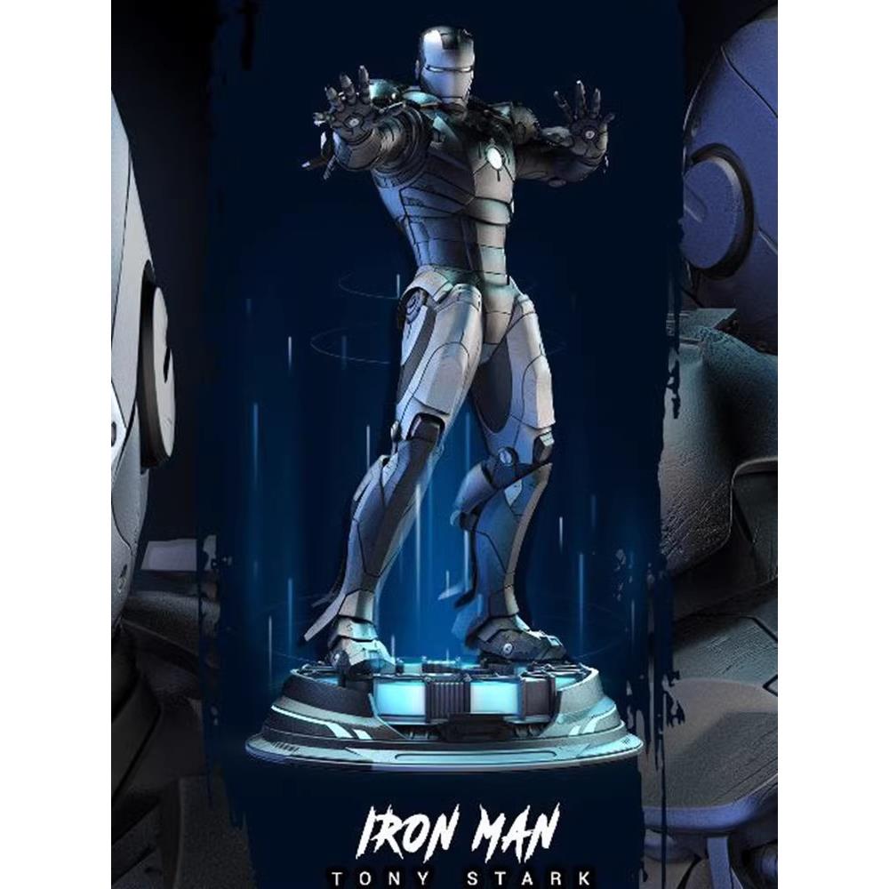 Ironman 钢铁侠漫威 3D打印模型文件STL数据图纸高精手办素材摆件