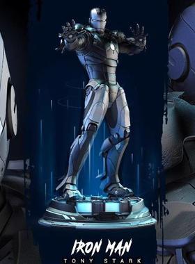 Ironman 钢铁侠漫威 3D打印模型文件STL数据图纸高精手办素材摆件