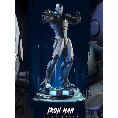 Ironman 钢铁侠漫威 3D打印模型文件STL数据图纸高精手办素材摆件