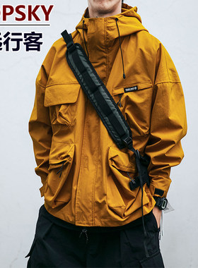 防风夹克中性款户外运动