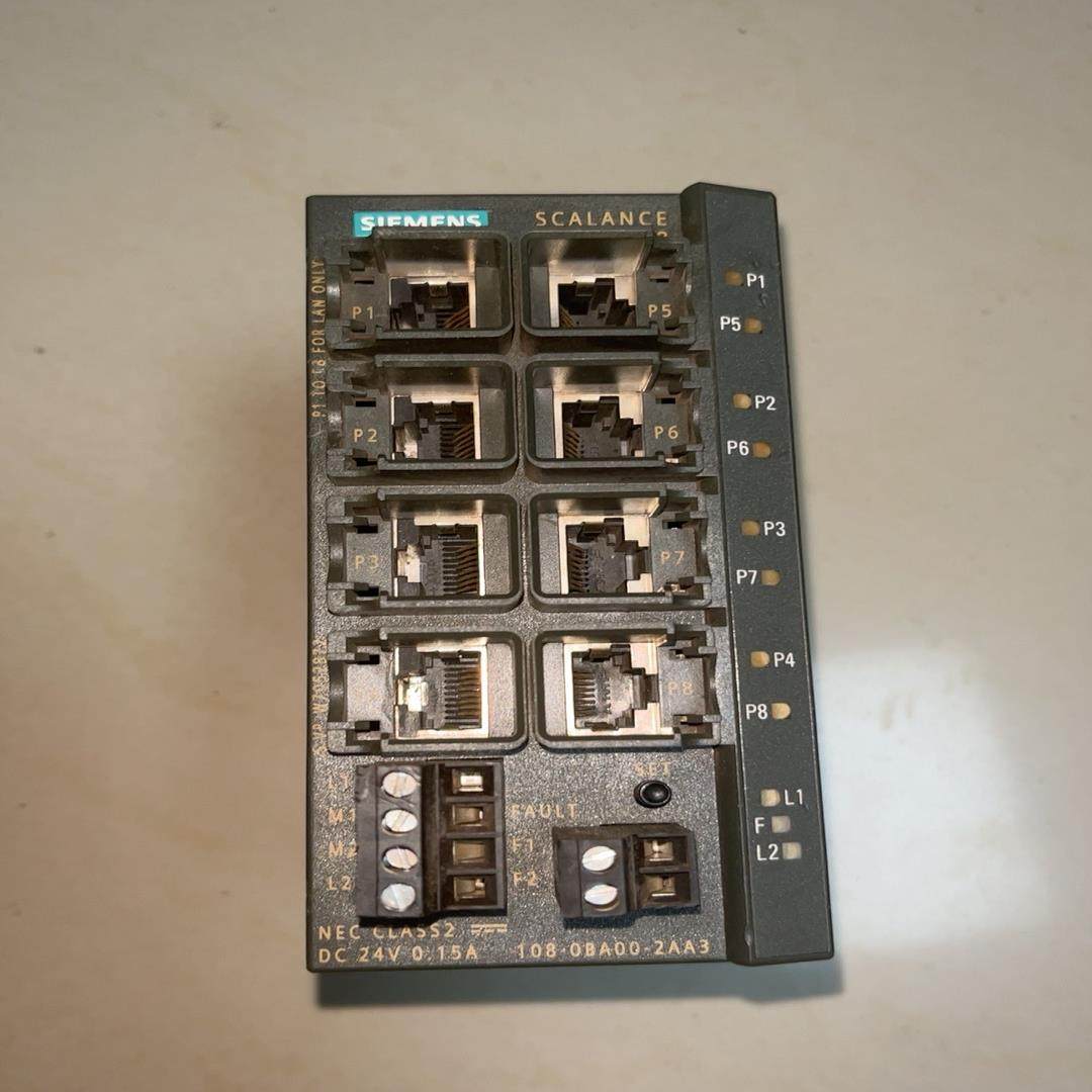 【议价】西门子网口6GK5108-0BA00-2AA3拆机 议价 议