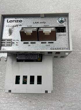 [议价]Lenze伦茨 E84AYCETV功能模块   E112