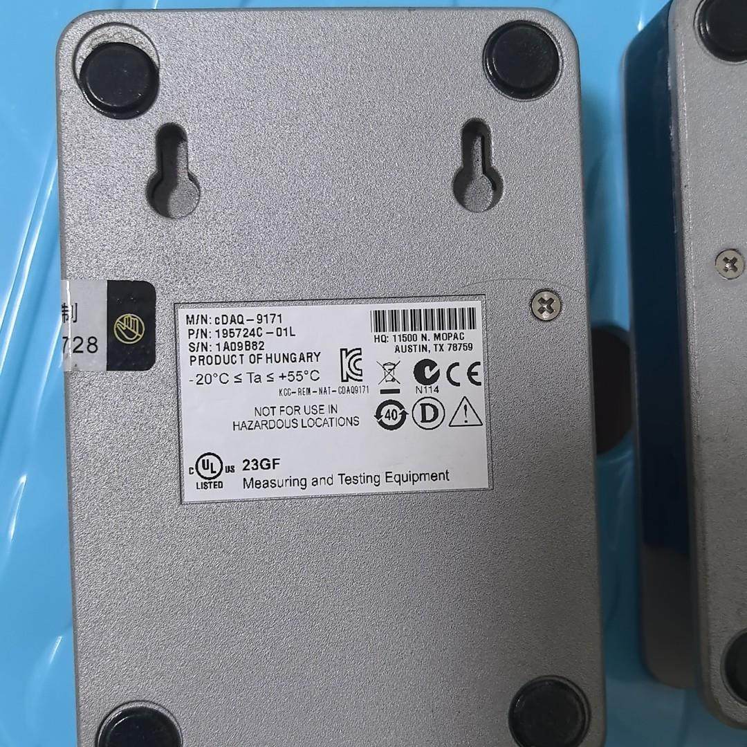 【议价】NI cDAQ-9171单卡槽模块需要的直接拍包原装正品