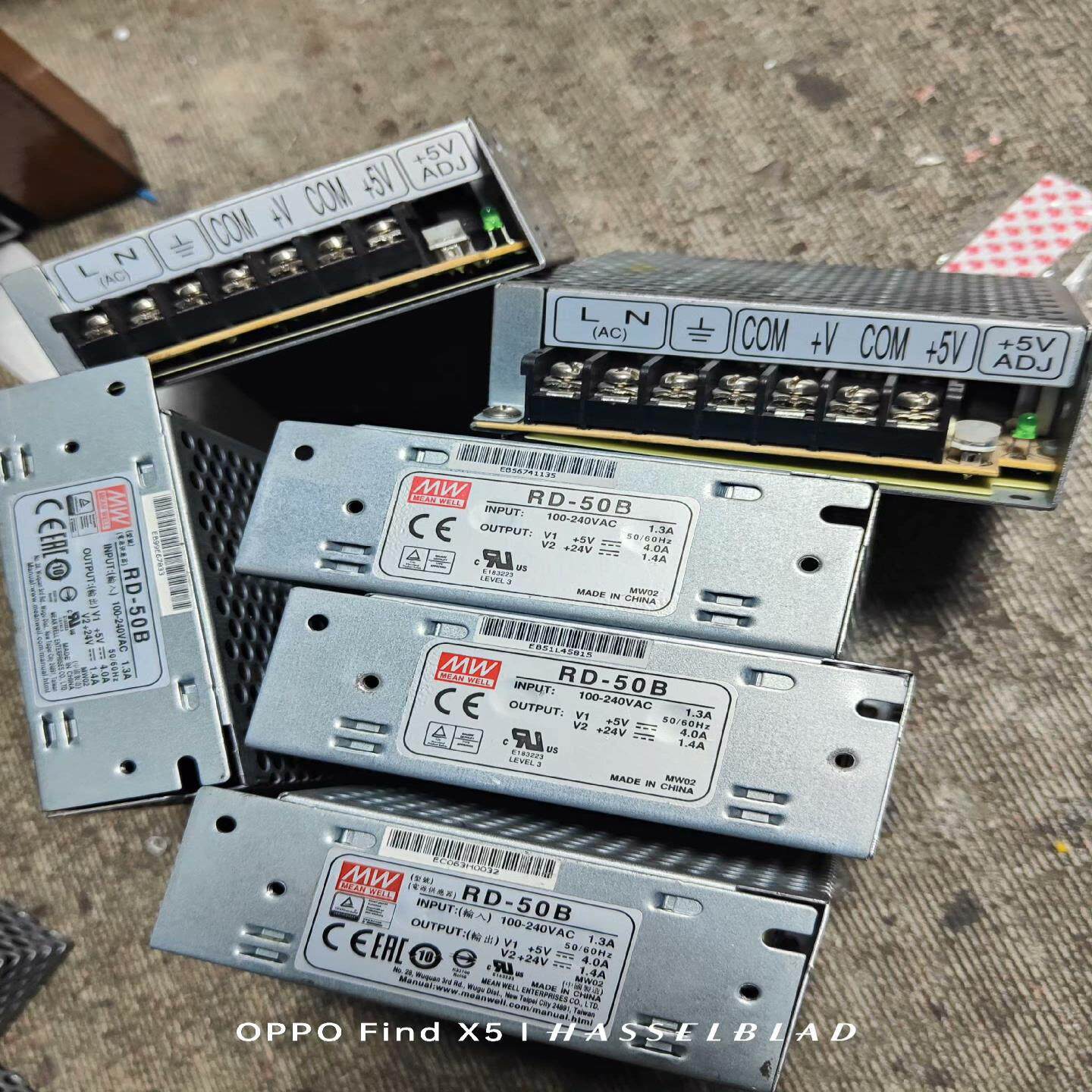 【议价】RD-50B明纬开关电源5V 24V双用5V 4A   2