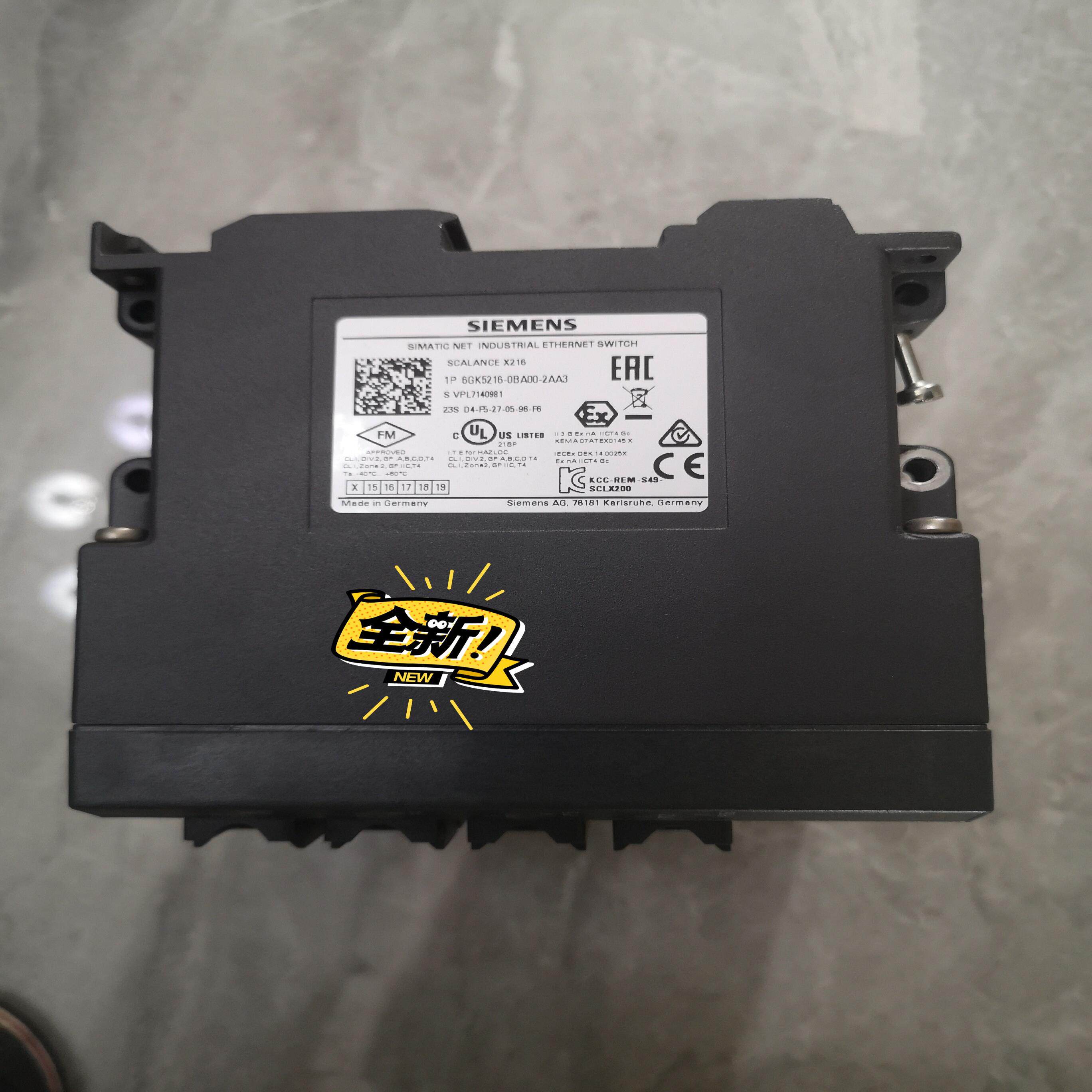 【议价】全新原装西门子交换机6GK5216-0BA00-2AA3全
