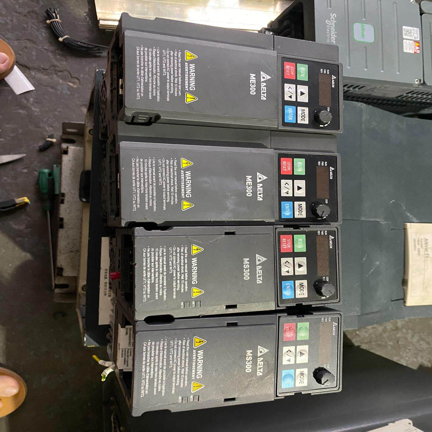 【议价】VFD9AOME43ANNAA  37kw两台VFD4A2