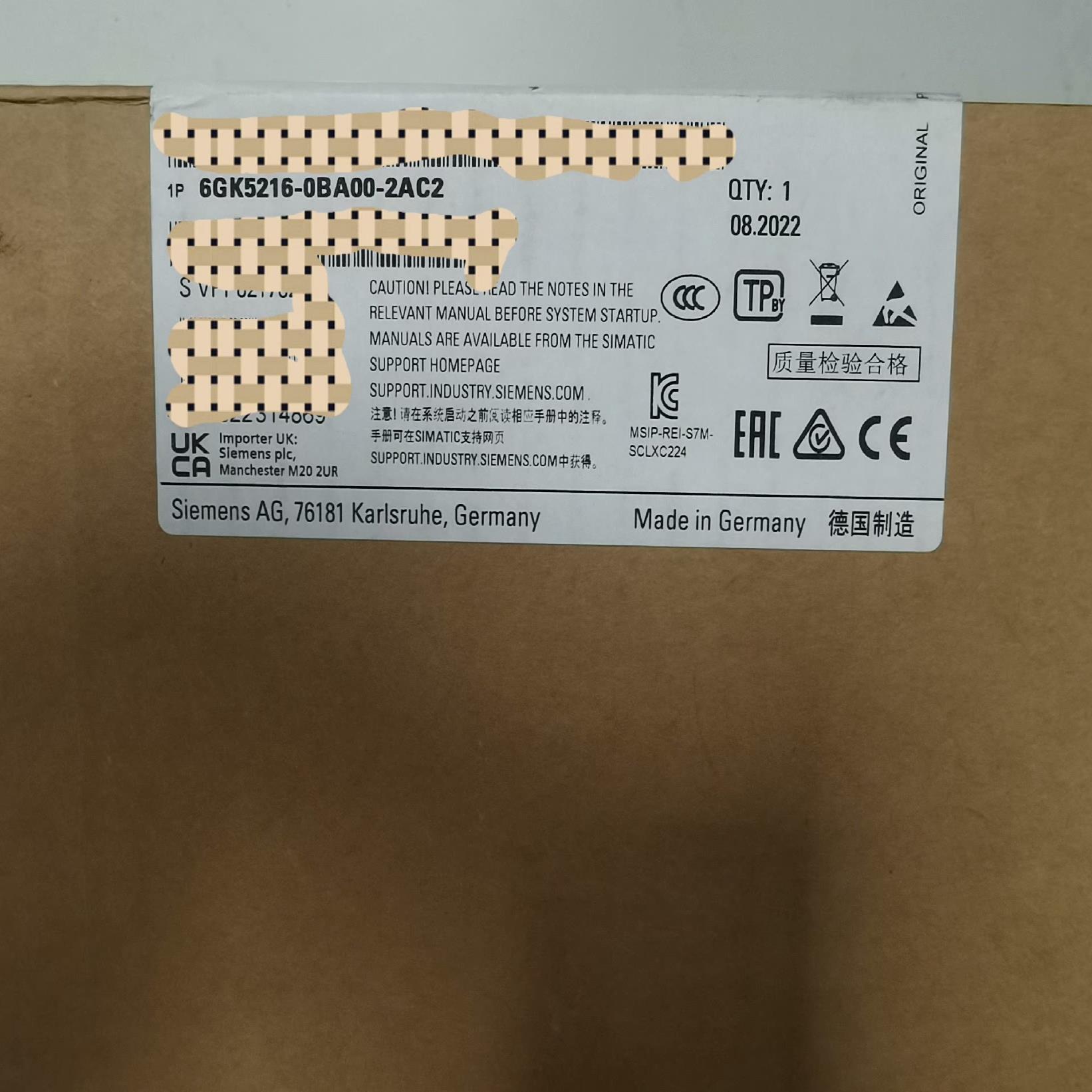 【议价】西门子 XC216 6GK5 216-0BA00-2AC2