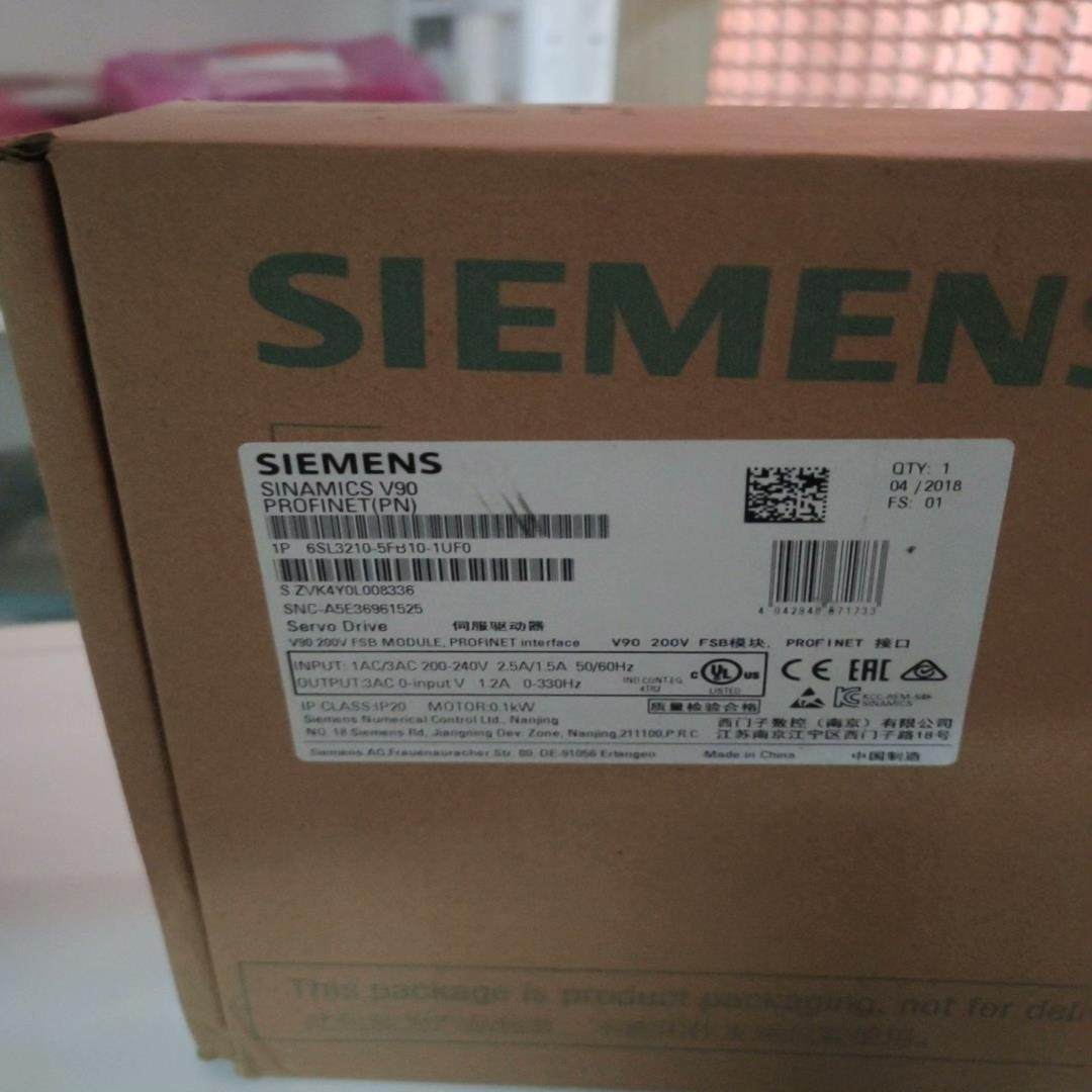 【议价】西门子6SL3210-5FB10-1UF0 V90 6SL3