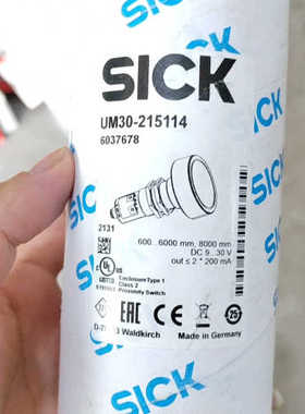 【议价】德国SICK西克 UM30-215114订货号6037678