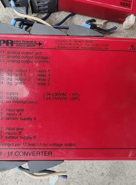 [议价]丹麦pr5223a1模拟量继电器  原拆机功能包好需要可直