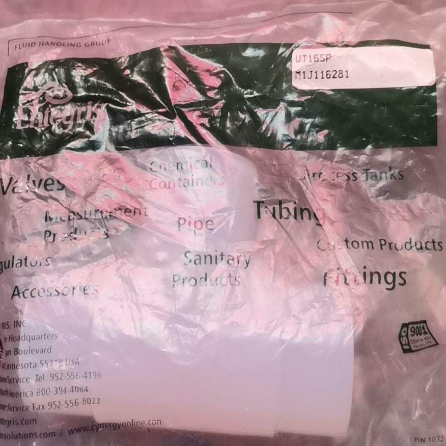 【议价】PFA焊接三通 全新Entegris英特格1寸焊接三通WT1