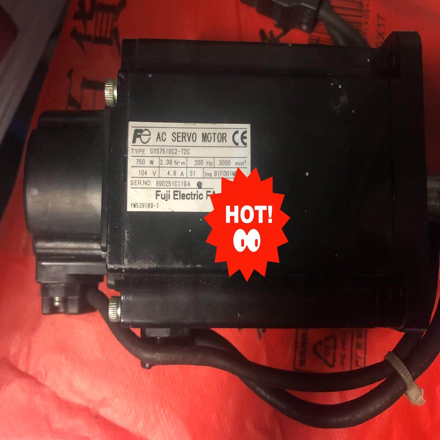 【议价】GYS751DC2-T2C富士电机750W现货质保三个月