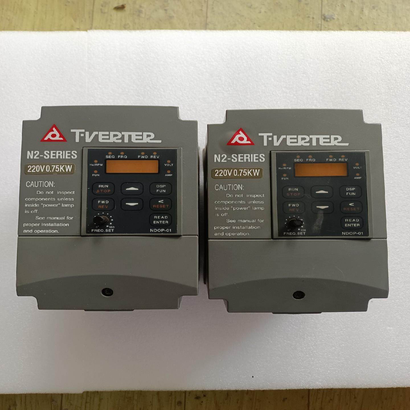 【议价】拆机台安N2变频器N2-201-H1HP